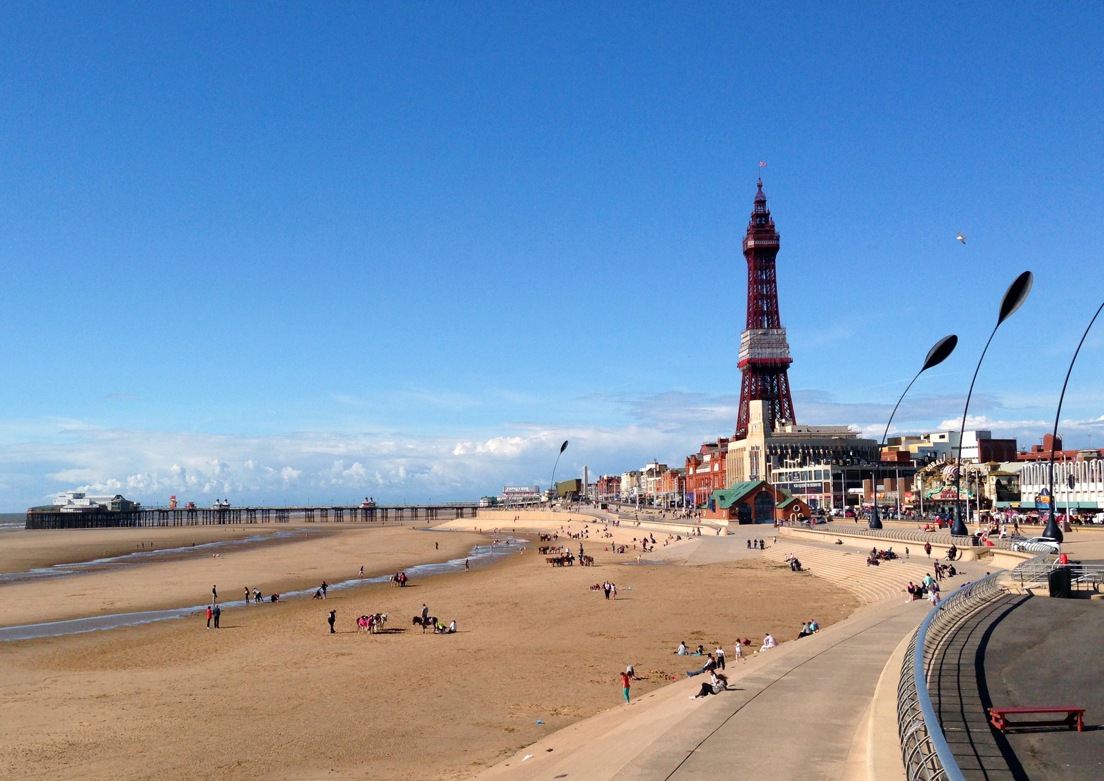 Blackpool Tower at Sunset