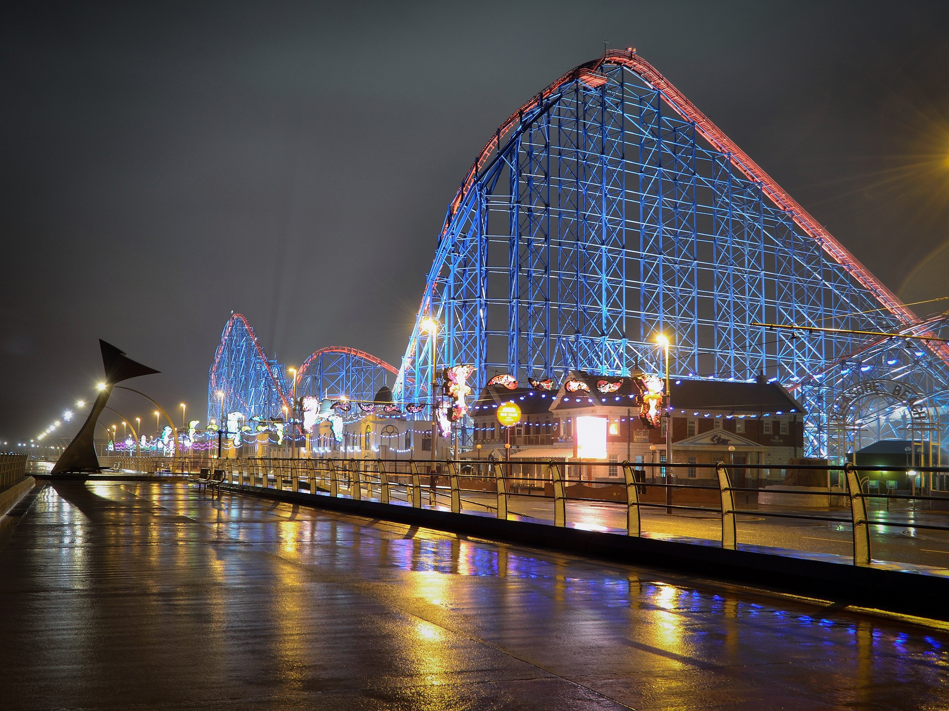 Pleasure Beach Roller Coasters