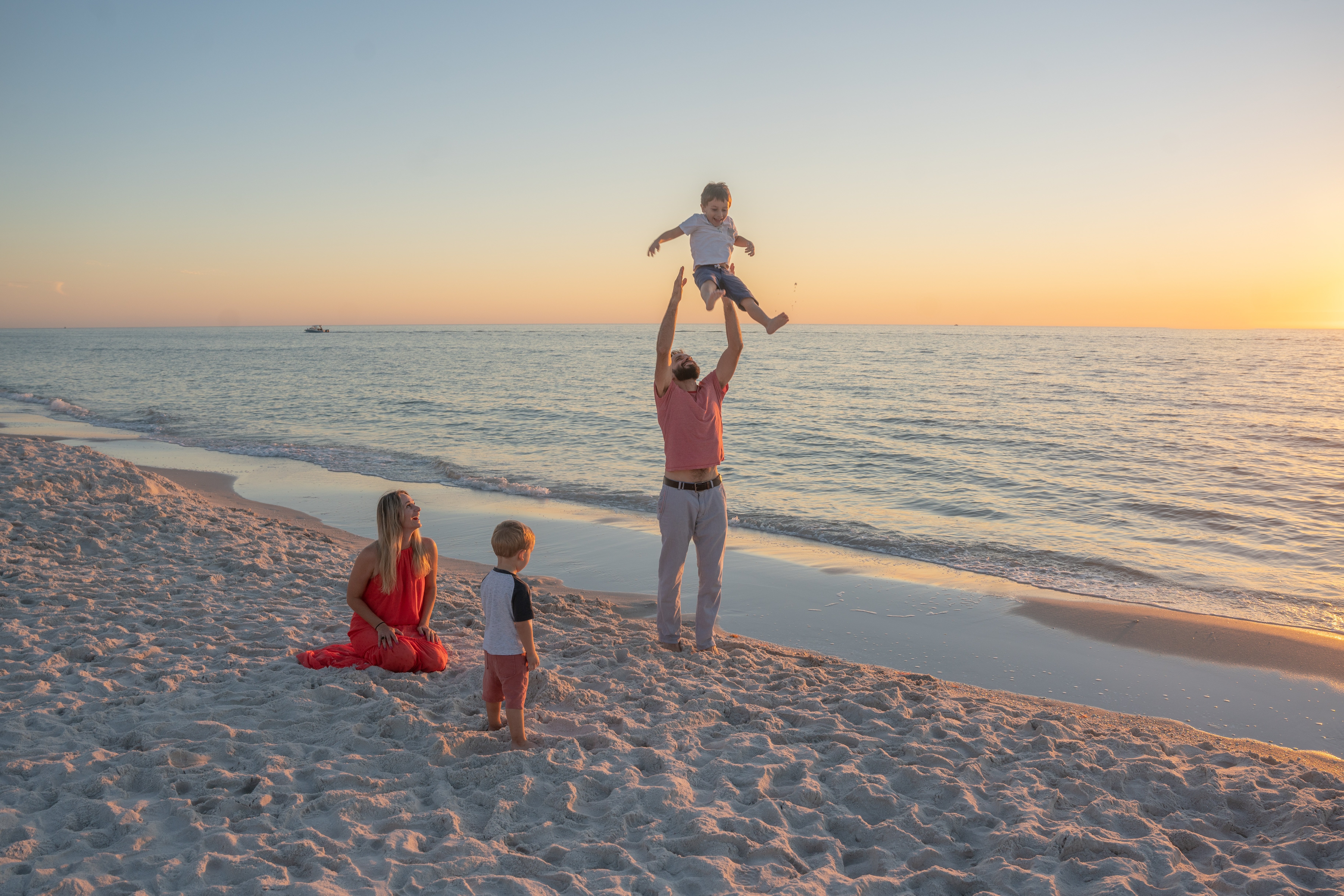 Family Beach Fun